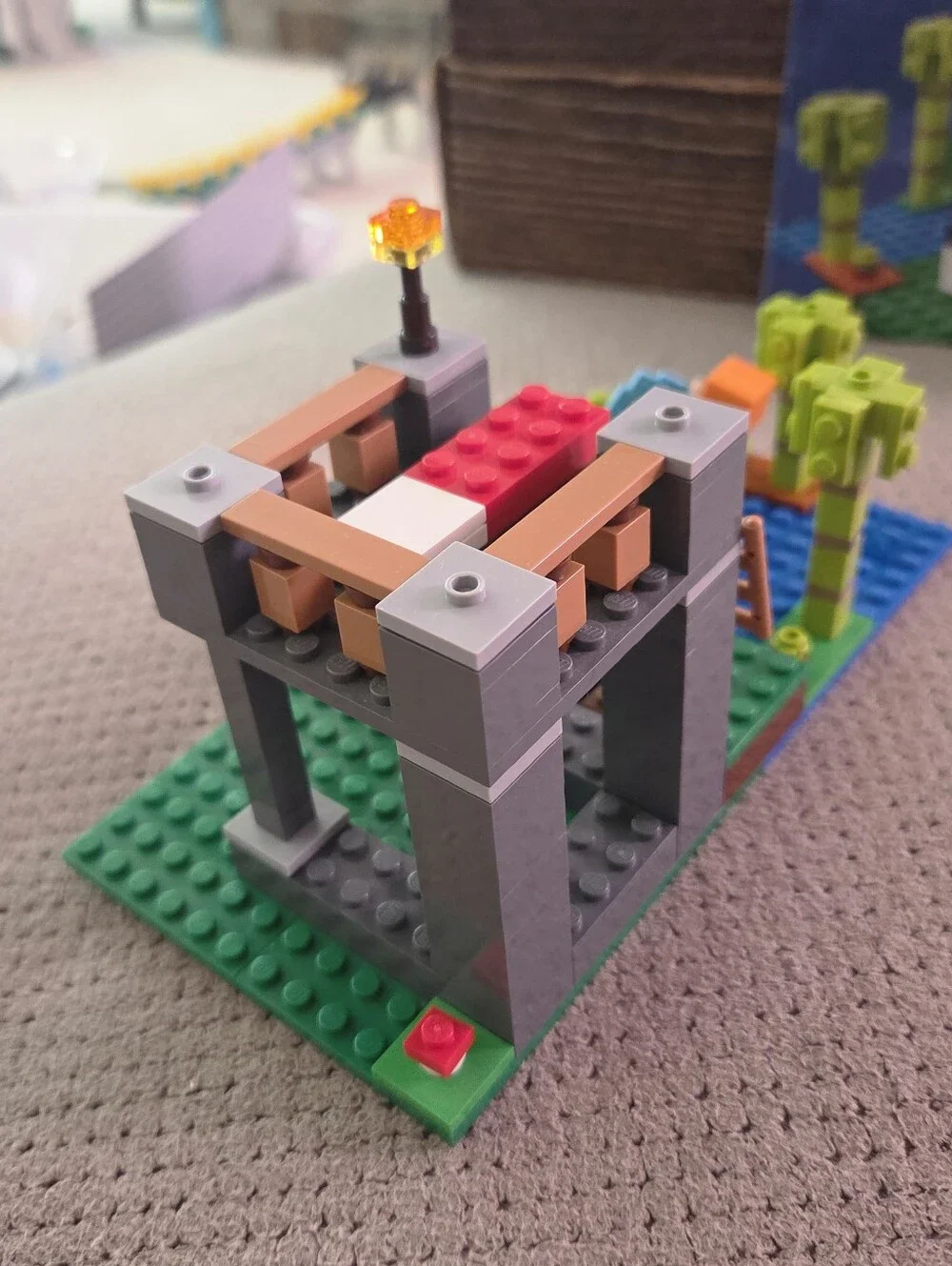 Lego minecraft panda